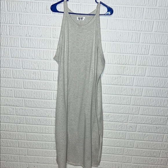 Perfectly Priscilla Gray Sleeveless Dress - Picture 1 of 3